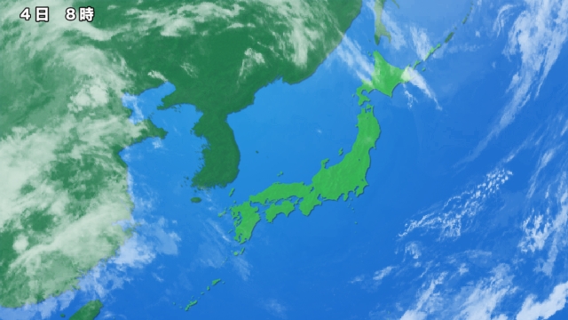 日本列島拡大画像
